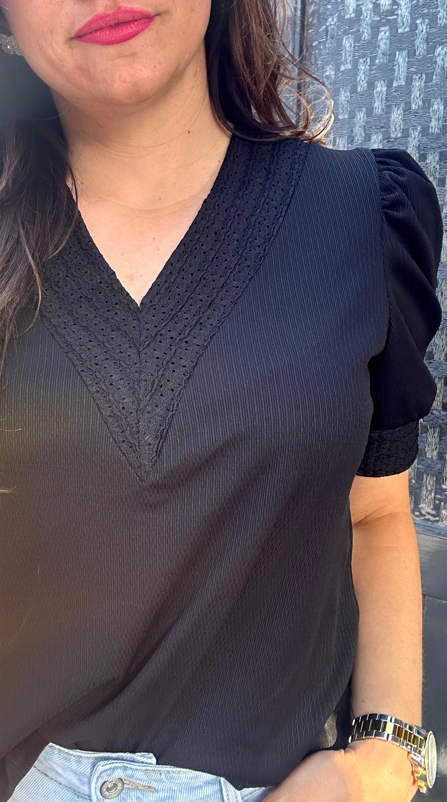 Shirt POLLY zwart