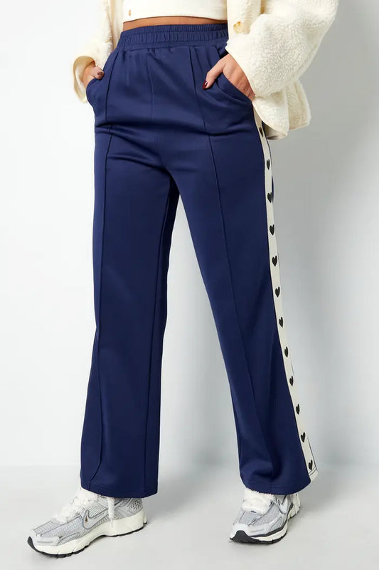 Broek FAYE donker blauw