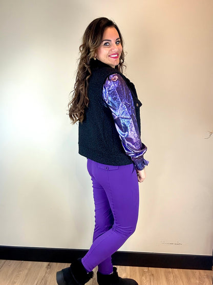 Travel broek purple 202016