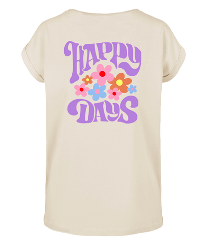 Shirt Happy Days (loose fit) – natural